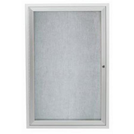 AARCO Aarco Products ODCC4836R 36 in. W x 48 in. H Outdoor Enclosed Bulletin Board ODCC4836R